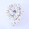 Cotton Rainbow Printing Bumper Bed Long Pillow