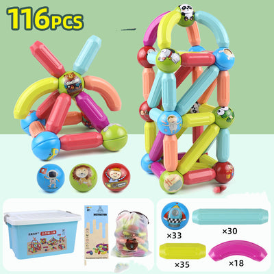 Early Learning Constructor Variety Magnetic Rod Building Blocks For Children Toys