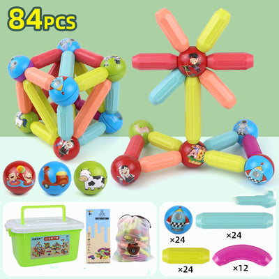 Early Learning Constructor Variety Magnetic Rod Building Blocks For Children Toys